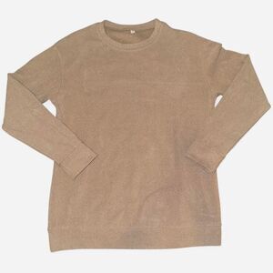 Soft Beige Crewneck Sweatshirt SIZE SMALL